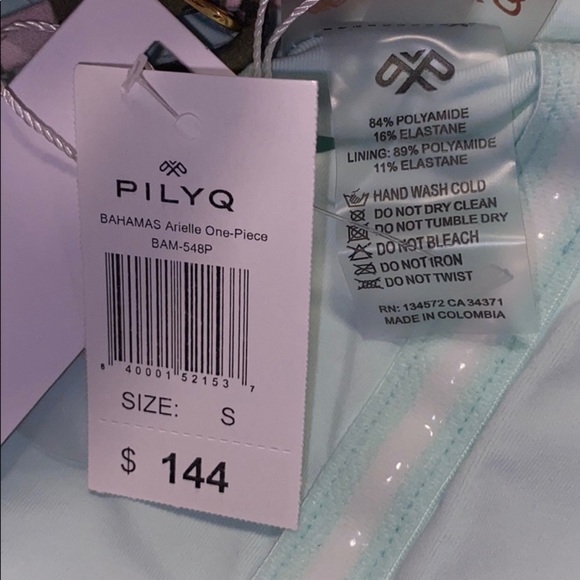 PILYQ Bahamas Arielle One Piece swimsuit Sz S - Picture 6 of 6